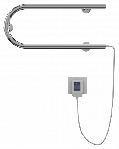 Полотенцесушитель TERMINUS Электро 25 П-обр 600х200