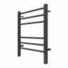 Полотенцесушитель TERMINUS Сицилия П6 450х600 электро КС ЧЕРНЫЙ МУАР ( new встроен диммер)