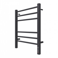 Полотенцесушитель TERMINUS Сицилия П6 450х600 электро КС ЧЕРНЫЙ МУАР ( new встроен диммер)