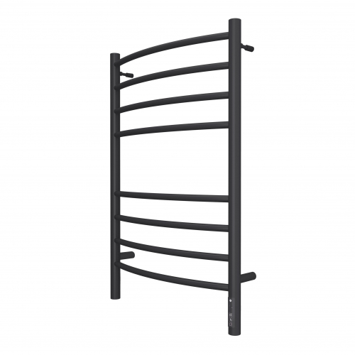 Полотенцесушитель TERMINUS Классик П8 500х800 электро КС ЧЕРНЫЙ МУАР ( new встроен диммер)