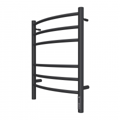 Полотенцесушитель TERMINUS Классик П6 450х600 электро КС ЧЕРНЫЙ МУАР ( new встроен диммер)