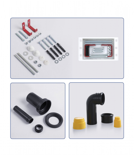 Система инсталляции для подвесного унитаза 500х1125 (4 в 1 с клавишей смыва) Terminus