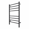 Полотенцесушитель TERMINUS Аврора П8 500х800 электро КС ЧЕРНЫЙ МУАР ( new встроен диммер)