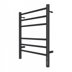 Полотенцесушитель TERMINUS Аврора П6 450х600 электро КС ЧЕРНЫЙ МУАР ( new встроен диммер)