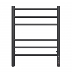 Полотенцесушитель TERMINUS Аврора П6 450х600 электро КС ЧЕРНЫЙ МУАР ( new встроен диммер)