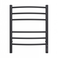 Полотенцесушитель TERMINUS Классик П6 450х600 электро КС 9005 матовый ( new встроен диммер)