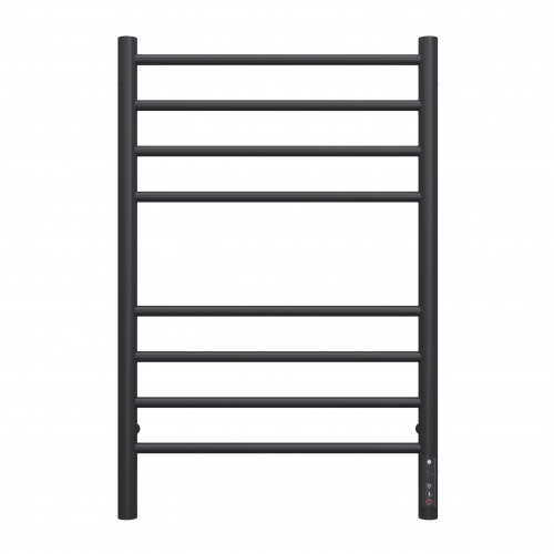 Полотенцесушитель TERMINUS Аврора П8 500х800 электро КС 9005 матовый ( new встроен диммер)