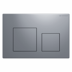 Клавиша смыва для инсталляции Terminus Classic кнопка квадрат цвет хром