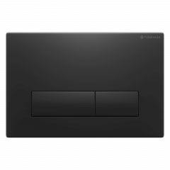 Клавиша смыва для инсталляции Terminus Classic кнопка прямоугольник цвет чёрный матовый