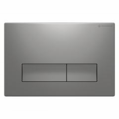 Клавиша смыва для инсталляции Terminus Classic кнопка прямоугольник цвет матовый хром