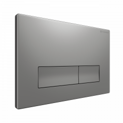 Клавиша смыва для инсталляции Terminus Classic кнопка прямоугольник цвет матовый хром