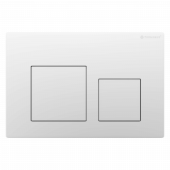 Клавиша смыва для инсталляции Terminus Classic кнопка квадрат цвет белый