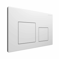 Клавиша смыва для инсталляции Terminus Classic кнопка квадрат цвет белый