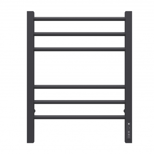 Полотенцесушитель TERMINUS Сицилия П6 450х600 электро КС 9005 матовый ( new встроен диммер)