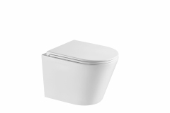 Подвесной унитаз безободковый Terminus Классик S 515х355 белый