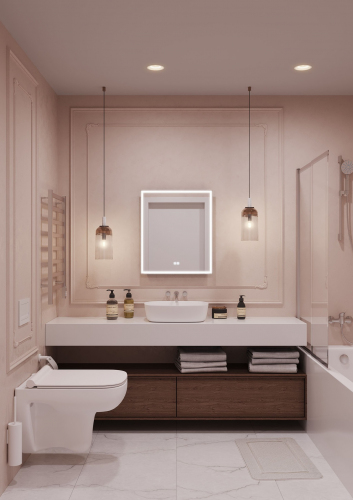 Подвесной унитаз Terminus Ното 550х350 белый