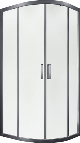 Душевой уголок слайдер Terminus Соренто 06 1000х1000х2000 четверть круга хром