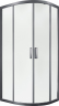 Душевой уголок слайдер Terminus Соренто 06 1000х1000х2000 четверть круга хром