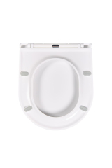 Сиденье для унитаза Terminus Аврора цвет белый