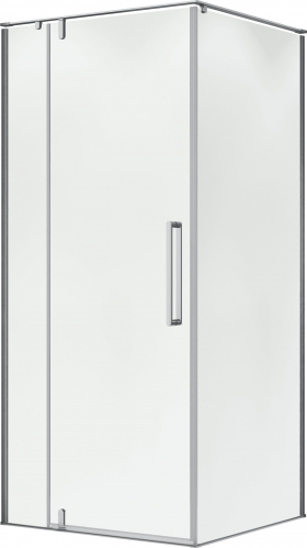 Душевой уголок распашной Terminus Альба 03 900х900х2200 квадрат хром