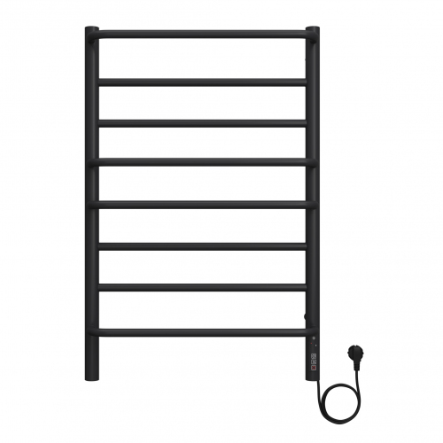 Полотенцесушитель TERMINUS Евромикс П8 500х800 электро КС 9005 матовый ( new встроен диммер)