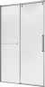 Душевая дверь в нишу слайдер Terminus Альба 01 1400х2200 хром