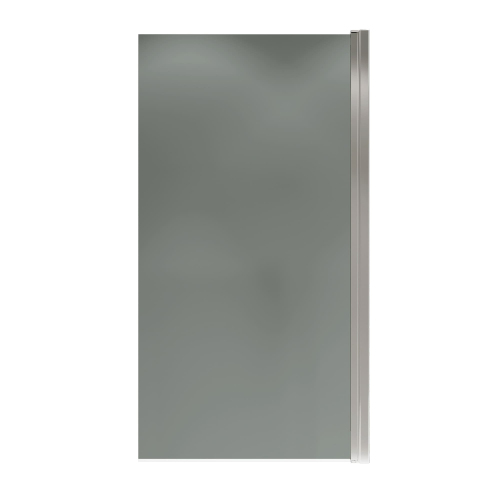 Шторка на ванну распашная Terminus Ното 02 1500х700 проф.хром тонированная