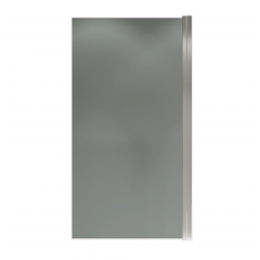 Шторка на ванну распашная Terminus Ното 02 1500х700 проф.хром тонированная