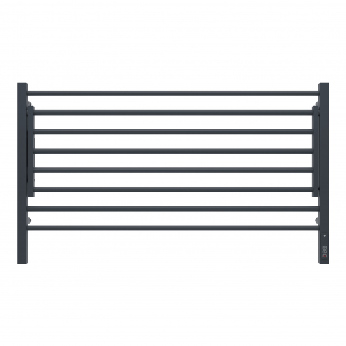 Полотенцесушитель TERMINUS Горизонт П8 1000х600 электро КС ЧЕРНЫЙ МУАР (sensor quick touch)