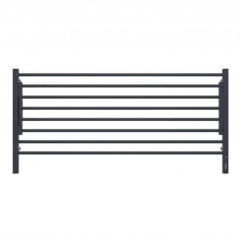 Полотенцесушитель TERMINUS Горизонт П8 1200х600 электро КС ЧЕРНЫЙ МУАР (sensor quick touch)