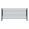 Полотенцесушитель TERMINUS Горизонт П8 1200х600 электро КС ЧЕРНЫЙ МУАР (sensor quick touch)