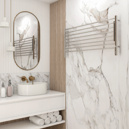 Полотенцесушитель TERMINUS Горизонт П8 1200х600 электро (sensor quick touch)