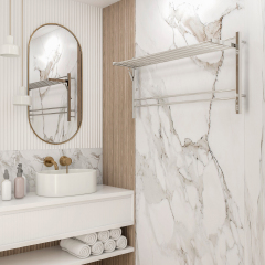 Полотенцесушитель TERMINUS Горизонт П8 1200х600 электро (sensor quick touch)